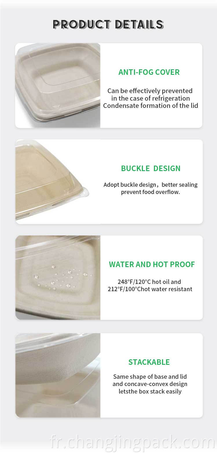  compostable square plates